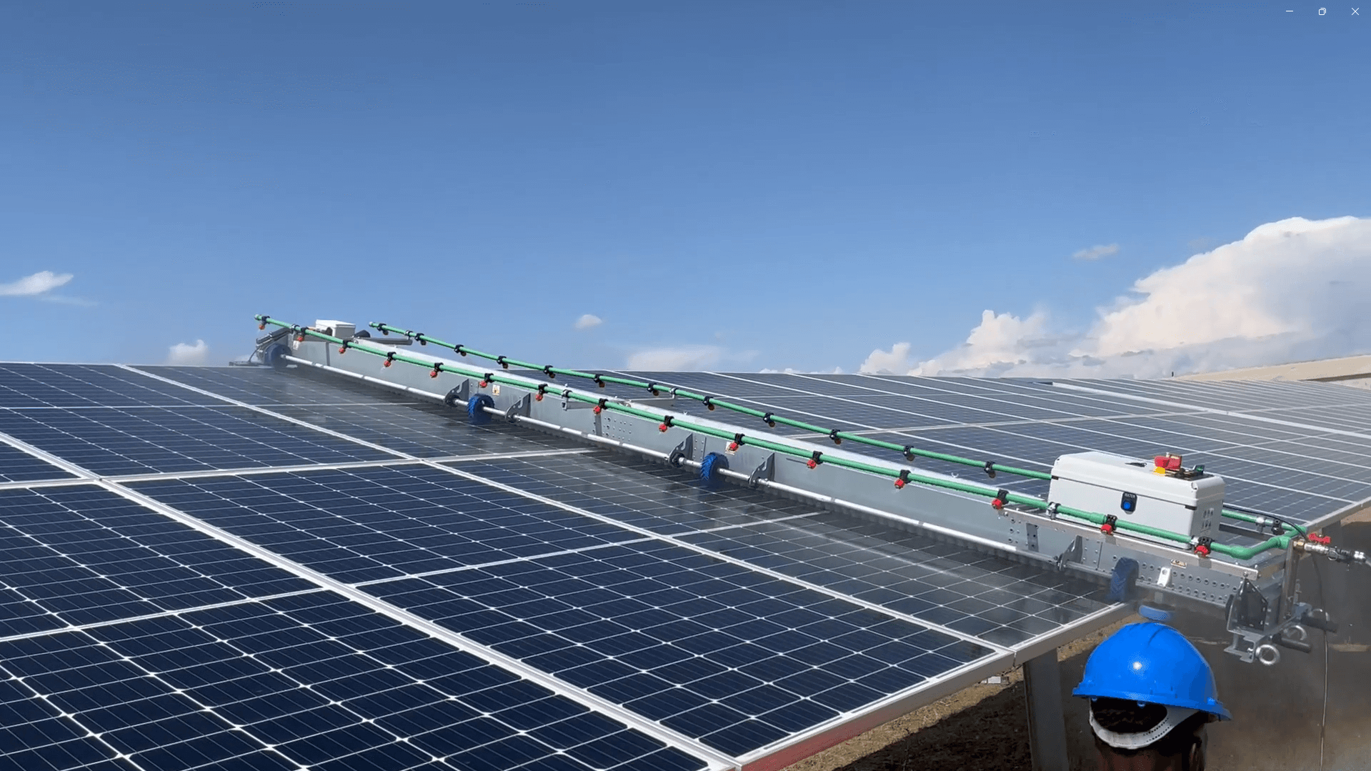 Solar panel maintenance and inspection service